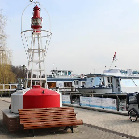 Wohlfuehlboot Hausboot - Festlieger Im Hafen Bad Saarow - Wc An Bord, Dusche An Land Hotel Exterior photo